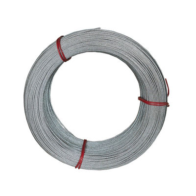 Standard AiSi 6-18mm 8x19s FC câble de câble en acier pour ascenseur 1370/1770MPa galvanisé pour ascenseur à faible hauteur