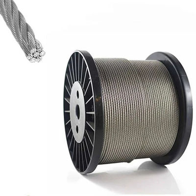 acheter 1000ft Longueur Haute résistance 304 316 en acier inoxydable câble en acier câble en acier carton online manufacture