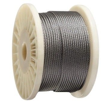 acheter Diamètre de 1 mm à 13 mm Lumière A2 A4 Cable inoxydable 6x7 FC 7x7 Cable en acier Corde en acier Cable SS Corde en acier inoxydable online manufacture