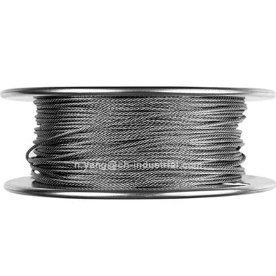 acheter 7x19 câble en acier galvanisé 3/64 