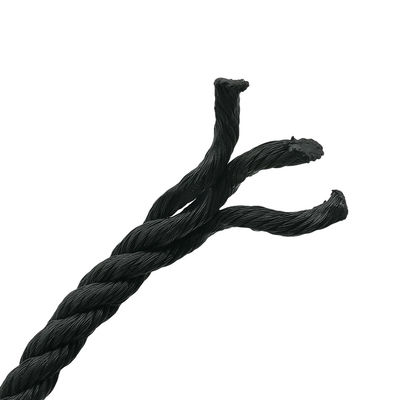 Un bon prix. Cable en polyéthylène de couleur noire à trois brins de qualité PE pour autre service de transformation à moins de 18 mm en ligne