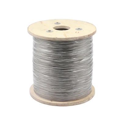 Un bon prix. Cable en acier inoxydable de qualité 300 série haute résistance 6*37 Iwrc 7*7 AISI316 pour le dessin de téléphérique en ligne