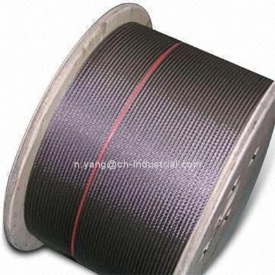 acheter Corde en acier inoxydable de longueur personnalisée ss304 ss316 câble d'avion 7x7 câble inoxydable 1/16 