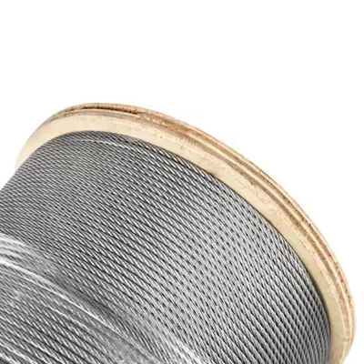 acheter DIN Standard 6x25fi 6x29fi 6mm-50mm câble en acier galvanisé pour grue en acier au carbone online manufacture