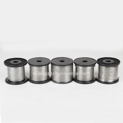 acheter Haute résistance à la corrosion et teneur en C 0,08% 7x19 1,8 mm câble en acier inoxydable pour câble inoxydable online manufacture