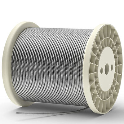 acheter Cable d'aéronef en acier inoxydable T316 7x7 câbles en acier pour système de garde-corps de pont 7 * 7 1/8 