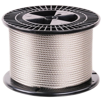 7*7 Galvanisé 1 4 câble en acier non allié 1000m/rôle 1770Mpa Anti-corrosion