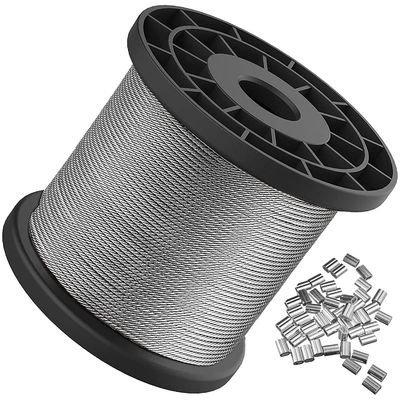 7x7 câble en acier galvanisé non allié 3/64