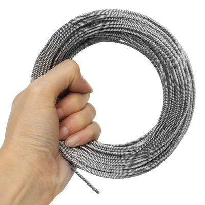 acheter 1000FT 316 câble en acier inoxydable 3 16 pouces 7x7 pour les garde-corps de longue durée online manufacture