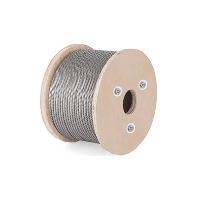 acheter Si Contenu % 1.0 AISI304 AISI316 7x19 câbles en acier câbles en acier inoxydable de 2 mm à 12 mm ss304 ss316 câbles en acier inoxydable marine online manufacture