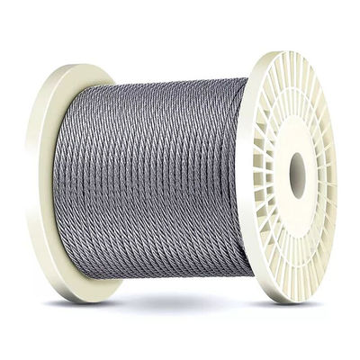 acheter Corne en acier 7x7 en acier ss Cable Deck Kit de garde-corps Hardware T316 Cable inoxydable 3/16 pouces Cable aéronautique 1000FT Corde en acier inoxydable online manufacture