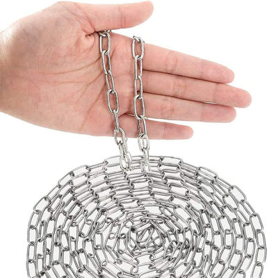 acheter Chaîne de liaison en acier inoxydable de 3 mm Chaîne de levage de chian ronde online manufacture
