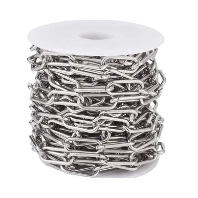 acheter L'acier inoxydable 316 DIN763 chaîne d'ancrage à maillons longs standard, diamètre 10 mm online manufacture