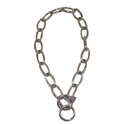 En gros 304 en acier inoxydable Pet Dog Training P Chain Collier Collier de chien