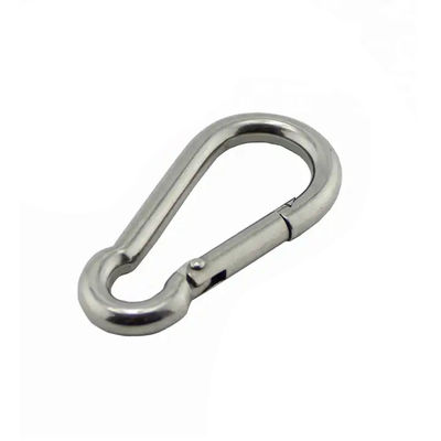 Un bon prix. Traitement de l'eau 8 mm inoxydable 304/316 chaîne extérieure de sécurité de ressort clip Carabiner Snap Hook OEM en ligne
