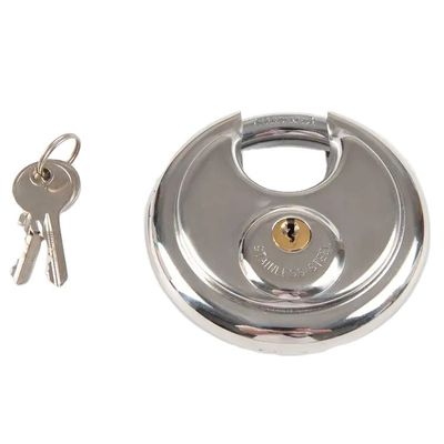 Un bon prix. Fermeture à glissière à disque de 50 mm en acier inoxydable en ligne