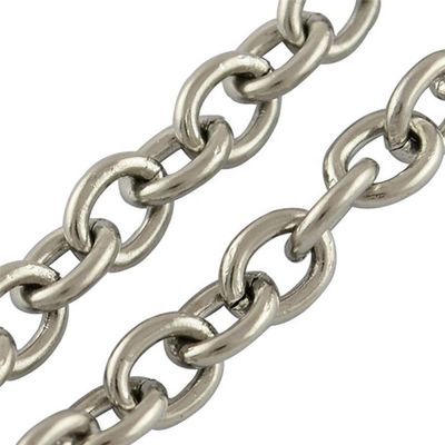 Machine à chaînes en acier inoxydable DIN763 766 courte longue chaîne de liaison pour la norme