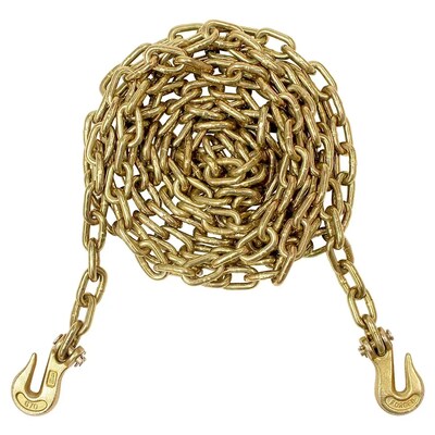 Un bon prix. Chaîne en zinc jaune G70 avec crochet à clef de 3/8