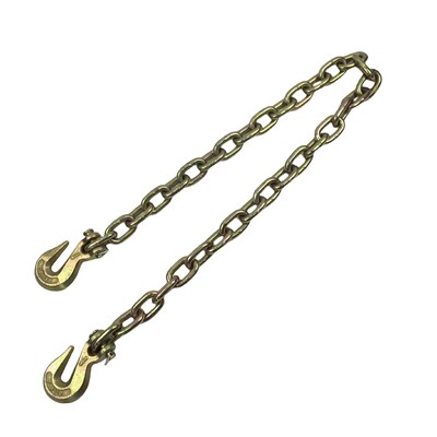 Un bon prix. G70 galvanisé Liant en acier Lien de chaîne Forgé Clevis Crochets de prise en ligne