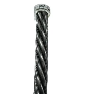 Un bon prix. 6x19W FC câble en acier à base de fibres pour excavatrice/forage pétrolier/levé d'arbre en ligne