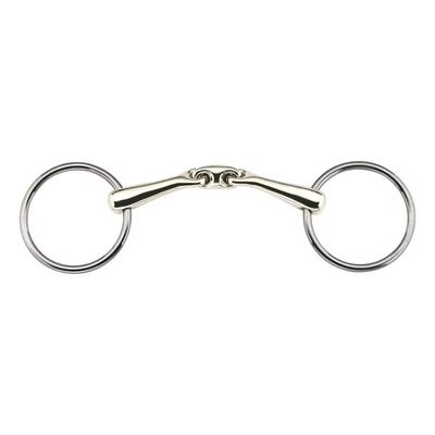 Un bon prix. Bits de bouche de cheval en acier inoxydable souple et poli pour la compétition en ligne
