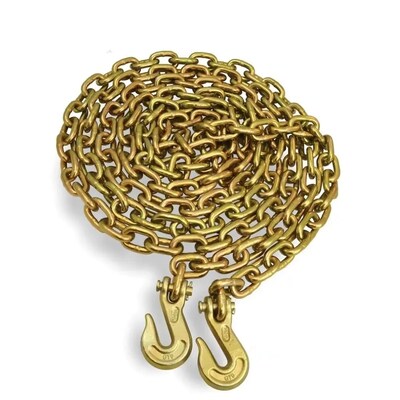 Un bon prix. Chaîne en zinc jaune G70 avec crochet à clef en ligne