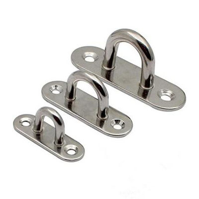 Un bon prix. Deck Yacth Accessories suspendues en acier inoxydable plaquette oblongue plaquette oculaire crochet d'anneau d'accrochage en ligne