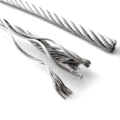 Un bon prix. Fils de câble en acier galvanisé 6X19 Seale IWRC pour le service de traitement des tranches de charbon Autres en ligne