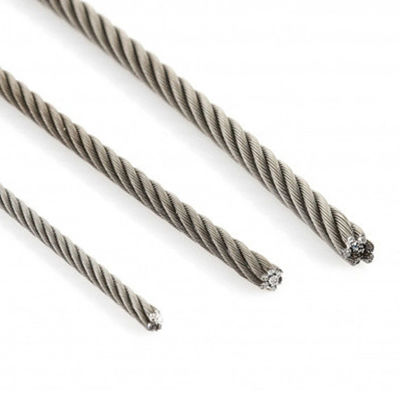 Un bon prix. ASTM 304 316 316L en acier inoxydable 1X19 fil de fer à brides 0.8mm 1mm 2mm 3mm pour OEM en ligne