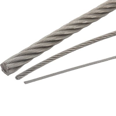 Un bon prix. 8 mm câble en acier inoxydable galvanisé pour l'industrie en ligne