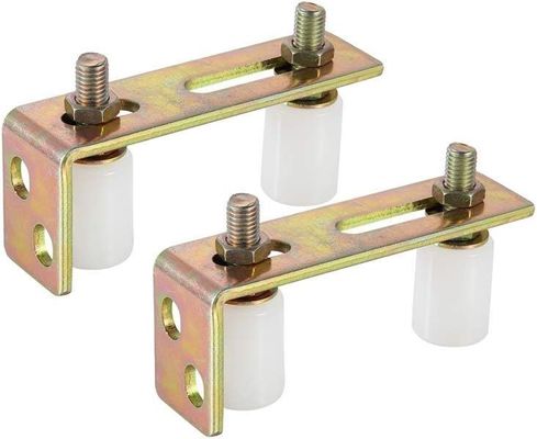Un bon prix. L rouleau guide de porte coulissante avec finition poli et nylon lisse en ligne