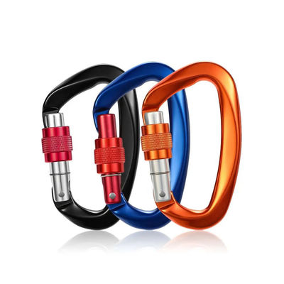 Un bon prix. Clips de carabiner de verrouillage personnalisés pour l'escalade dans l'industrie lourde et le crochet de sécurité pour hamac en ligne