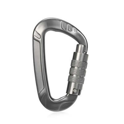 Un bon prix. 12KN Carabiner de camping en aluminium Snap Hook pour l'escalade OEM accepté en ligne