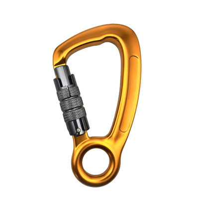 Un bon prix. Industrie lourde 30KN Snap Hook et 7075 Carabiner en aluminium avec vis en ligne