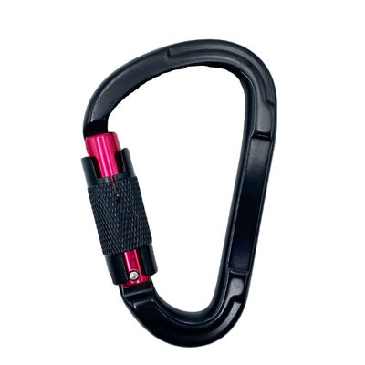 Un bon prix. Carabiner à vis en aluminium en forme de D pour l'escalade en ligne