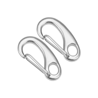 Un bon prix. Acier inoxydable 304/316 Ferrailleuse de l'équipement maritime Carabiner à liaison rapide à l'œuf résistant à la rouille en ligne