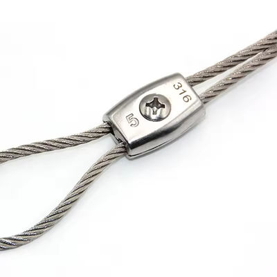 Un bon prix. Coupe de câble en acier inoxydable 304 316 Simplex à boulon unique en ligne