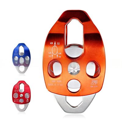 Un bon prix. Système de poulie portable en aluminium galvanisé 7075 pour le transport et l'escalade en haute altitude en ligne
