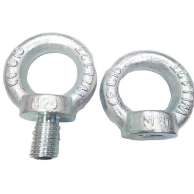 Un bon prix. Zinc finition de l'œil Boulure vis de l'œil M6-M36 anneau de levage en acier au carbone avec galvanisé DIN580 en ligne