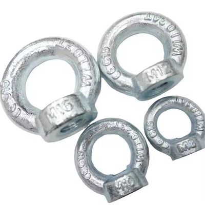 Un bon prix. Acier au carbone à haute résistance DIN 582 Noix de l'œil galvanisée à anneau de levage vertical en ligne