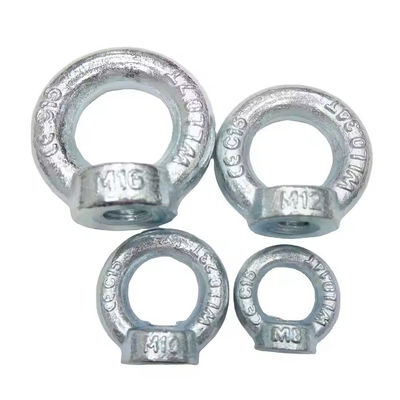 Un bon prix. Acier au carbone DIN582 Boulonnage de l'œil Noix de l'œil Boulonnage de levage M6-M100 avec finition galvanisée en ligne