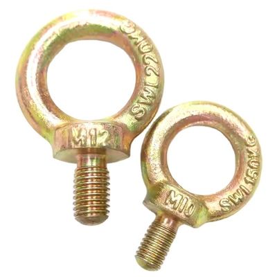 Un bon prix. Le boulon de levage de l'œil forgé avec finition en zinc est le plus vendu dans le matériel de remise en forme en ligne