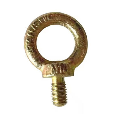 Un bon prix. Matériel de fixation JISB1168 Boulons standard pour les yeux Jaune Boulons de levage en acier au zinc au carbone en ligne
