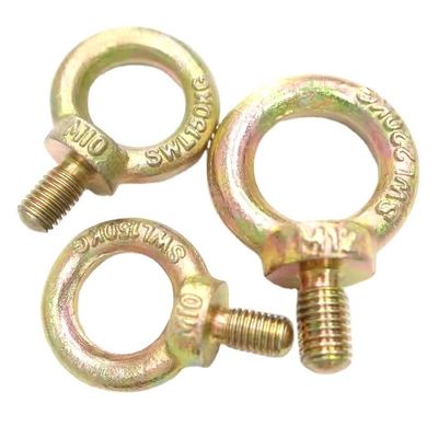 Un bon prix. Boulons à vis à œil JIS 1168 à haute résistance jaune enduit de zinc pour la construction en ligne