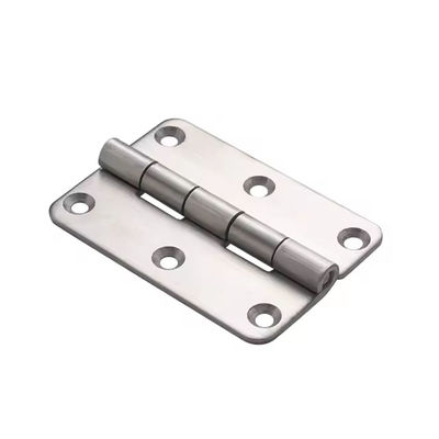 Un bon prix. Porte d'armoire en acier inoxydable en argent charnières à fente pour meubles ménagers en ligne