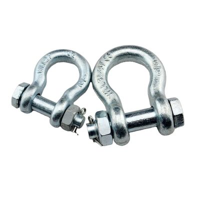 Un bon prix. Galvanisé impérial G2130 type acier au carbone goutte forgée vis épingle ancrage arc manche en ligne