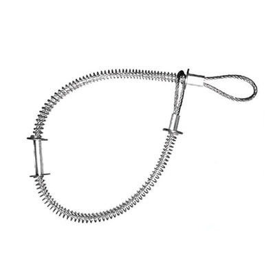 Cable de sécurité de vérification du fouet galvanisé de 1/4