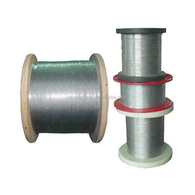 Un bon prix. Cable en acier brillant ou galvanisé de 3 à 80 mm de diamètre destiné aux projets de construction en acier à chaîne froide en ligne