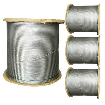 Un bon prix. 500 pieds de longueur Package personnalisé câble en acier galvanisé 5 mm 8 mm 12 mm pour autres services de traitement en ligne