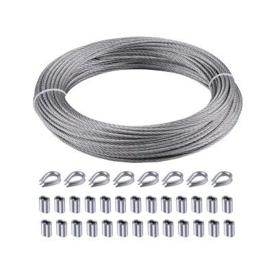 Un bon prix. Coupe DIY Suspension extérieure 1.5mm 7x7 câble de noyau de brin de fil d'acier inoxydable pour le service de traitement des alliages en ligne